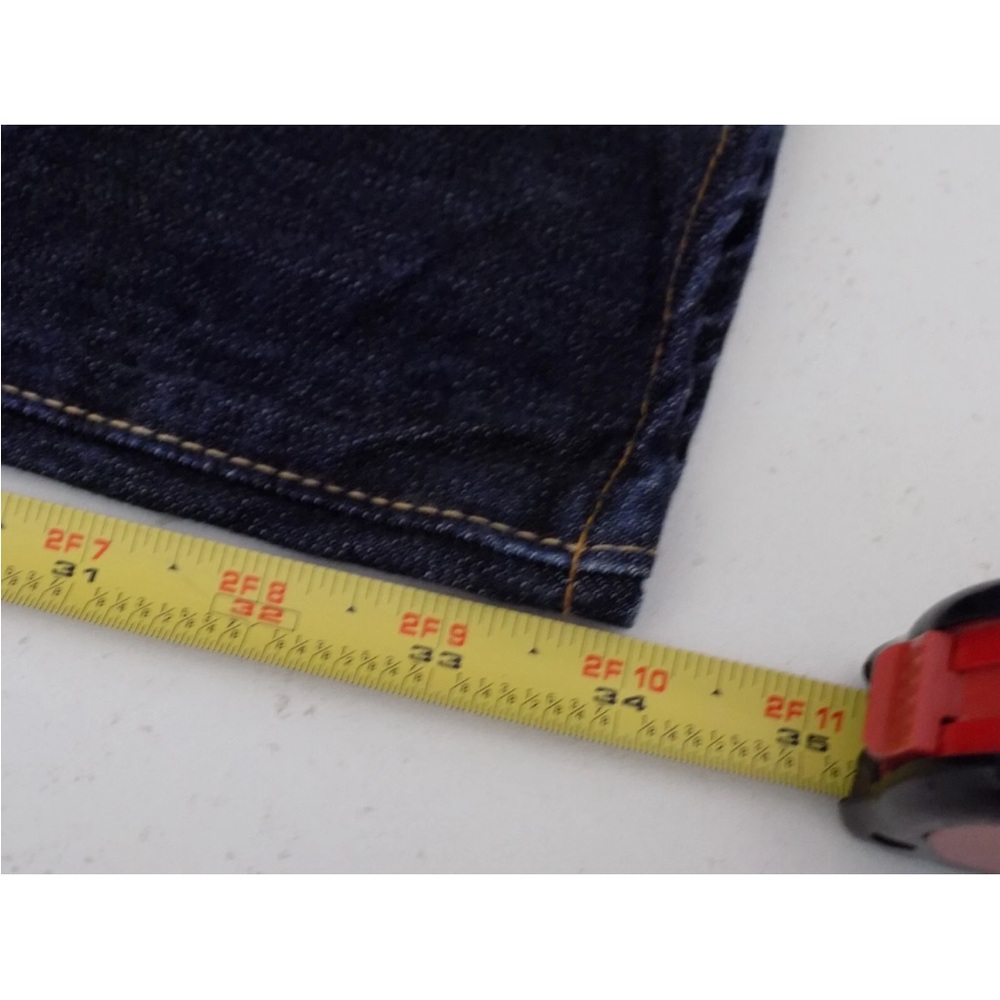 Vintage LVC 1960s LEVIS 505 0217 Big-E Redline Selvage Dark Indigo Jeans 31 x 34 - Picture 7 of 13